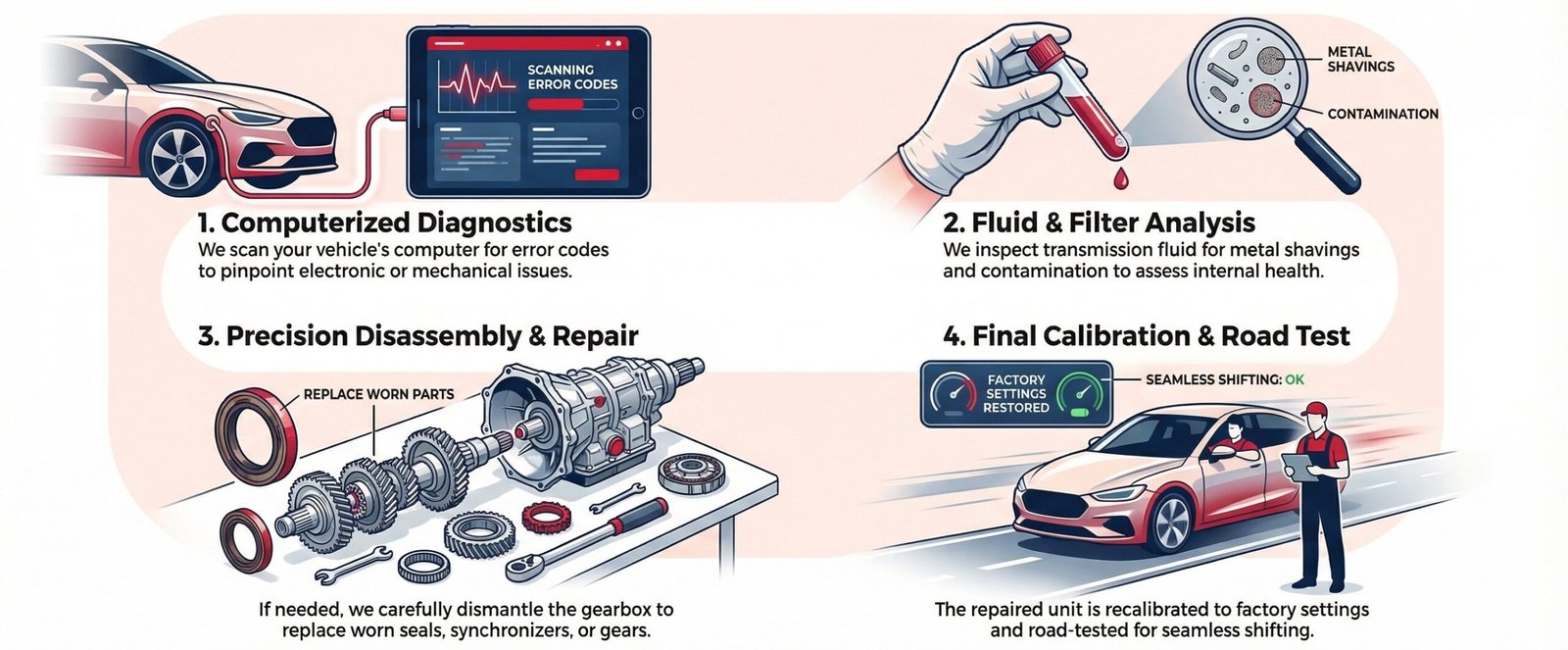 transmission and gearbox repair infographic transmission and gearbox repair infographic